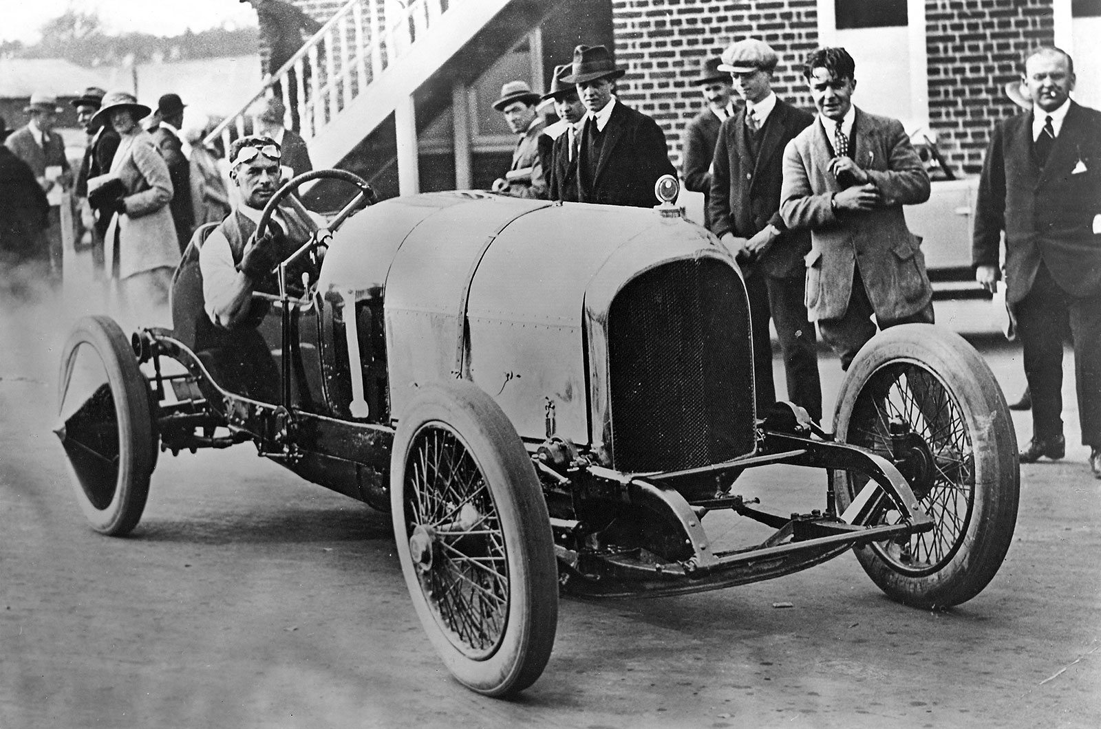 <p>Within two months of Bentley Motors being founded, the first Bentley <strong>3-Litre </strong>prototype fired into life at the Baker Street premises in London, ready for its <strong>London Motor Show debut</strong>. The following year <em>Autocar</em> road-tested the first complete car – the handbuilt prototype EXP1.</p><p>Back in 1920 we said: “For the man who wants a true sporting type of light-bodied car for use on a Continental tour, the 3-Litre Bentley is undoubtedly the car par excellence.” Two more prototypes followed: EXP2 and EXP3. The former is shown here; it's the <strong>world's oldest surviving Bentley</strong>.</p>