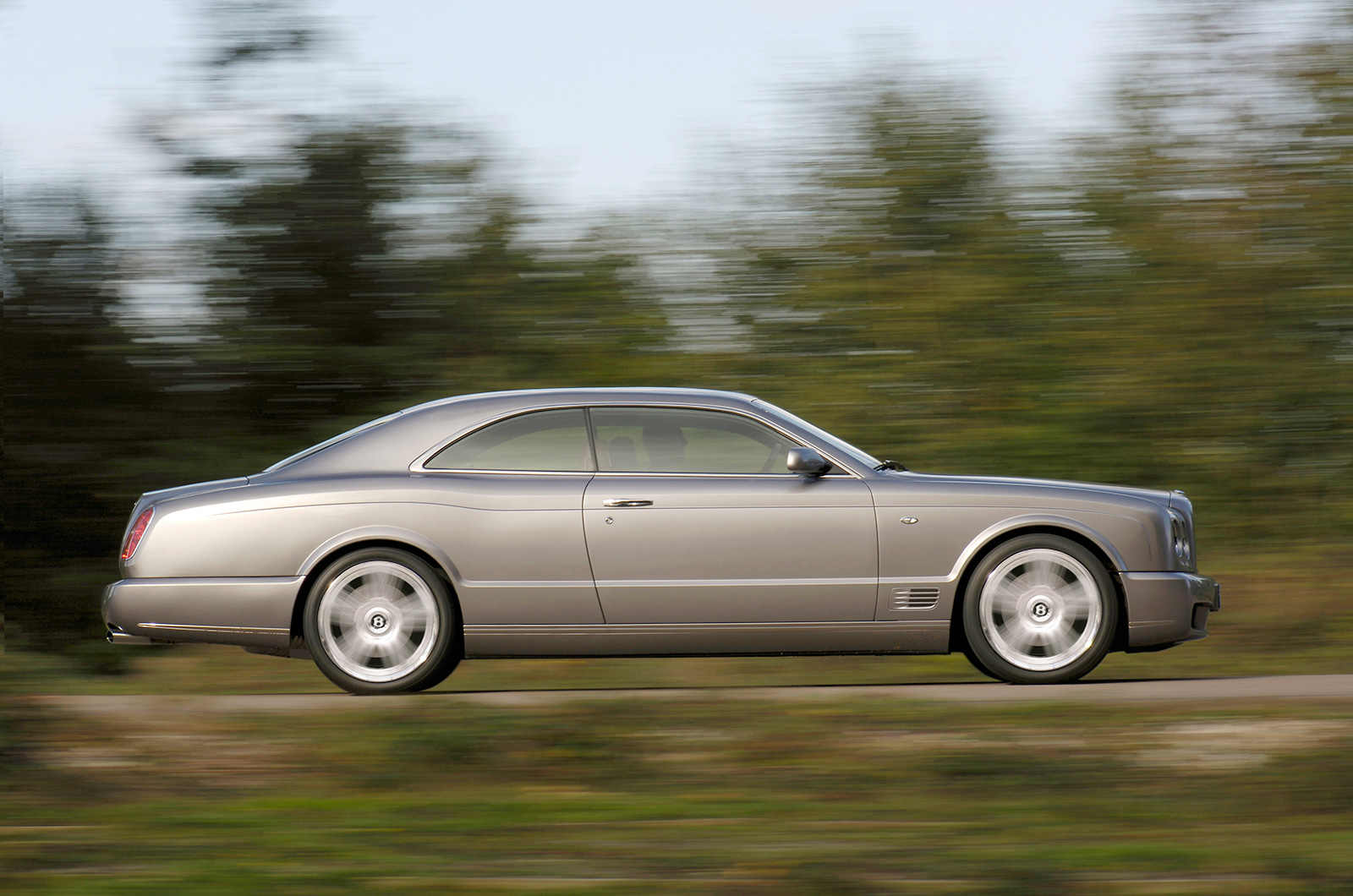 <p>Bentley revisited the Brooklands in 2008, when it launched a limited-run fixed-head Azure. Limited to <strong>550 </strong>examples at a cool £230k (<strong>US$335,350 </strong>at the time) apiece, each car featured a twin-turbo 6.75-liter V8 that put out a thundering <strong>537 HP </strong>and 774-lb ft of torque. The production run lasted for three years, with <strong>500 </strong>examples sold before production even began.</p>