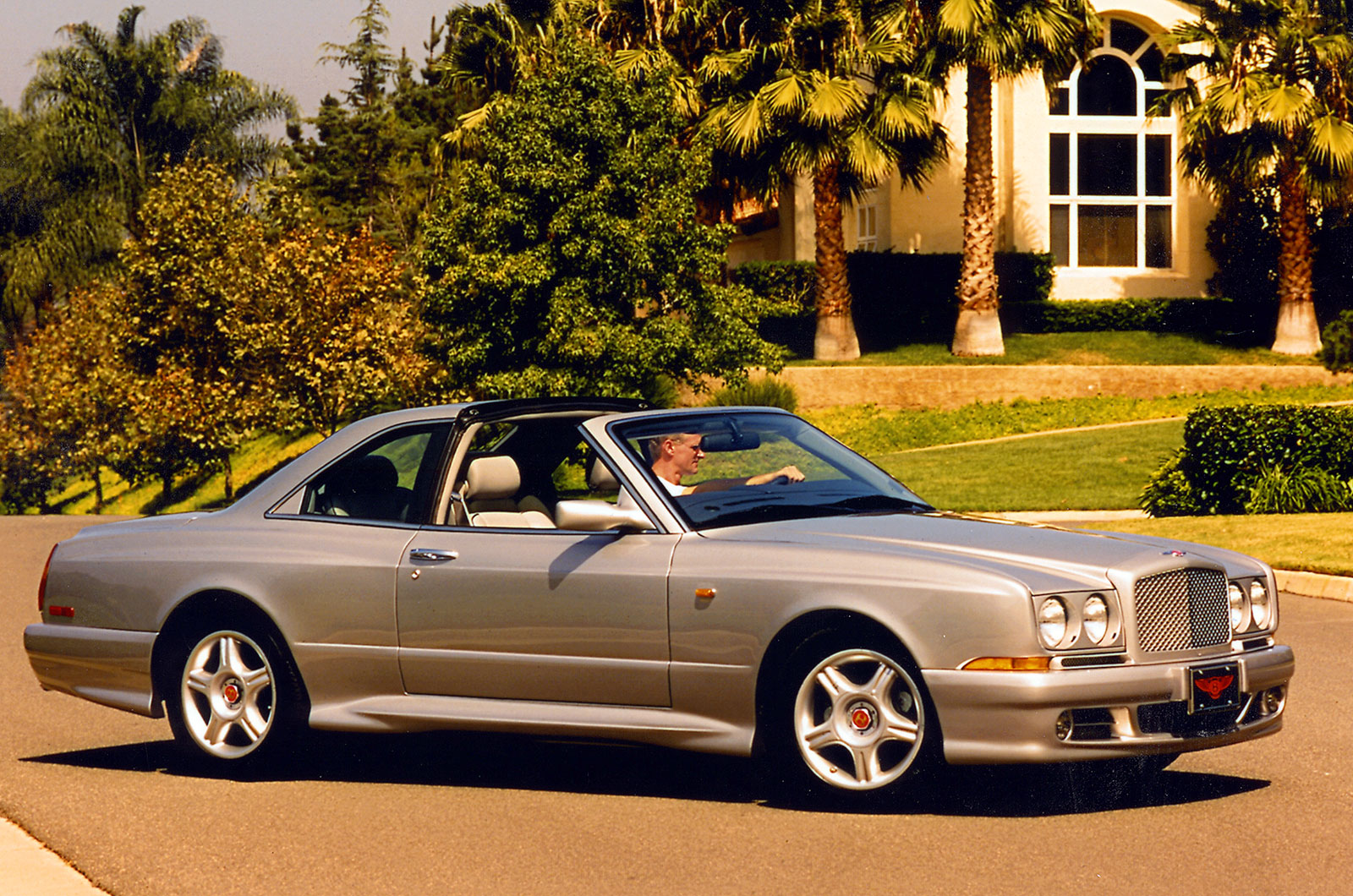 <p>The rarest of all the mainstream production Continental R-based models, the <strong>Continental SC </strong>was based on the <strong>Continental T</strong>, so it featured the shortened wheelbase, but with a <strong>targa roof </strong>arrangement. Just <strong>79 </strong>of these open-topped coupes were built, each powered by a <strong>405 HP</strong> twin-turbo 6.75-liter V8.</p>