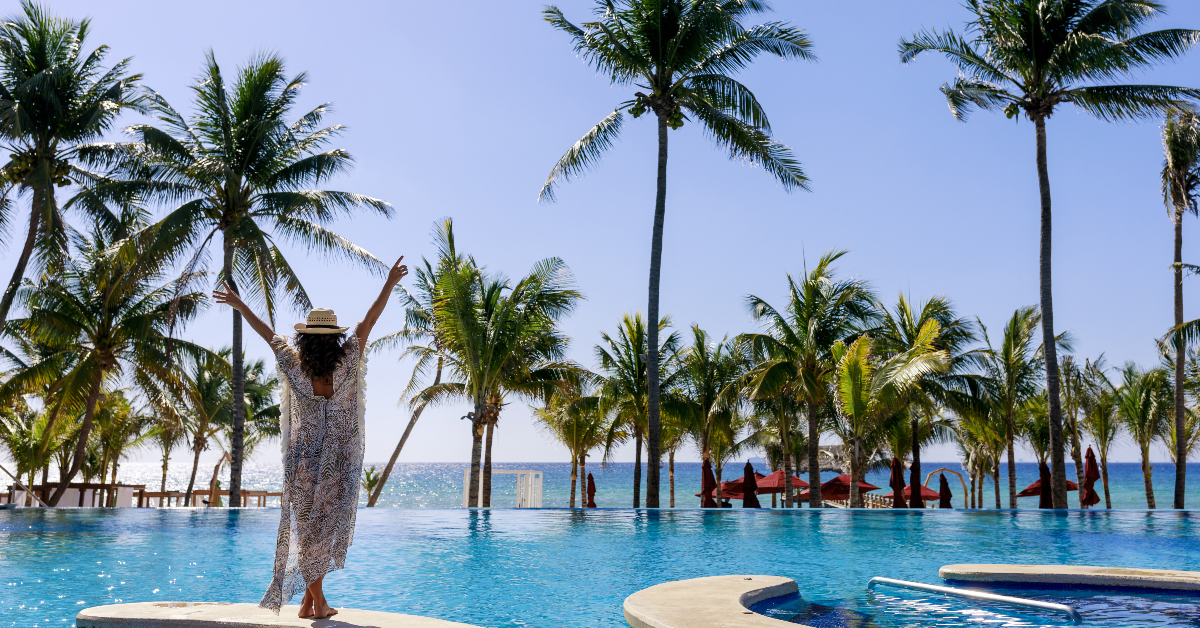 <p> The Hyatt Ziva Cancun is a family-friendly, all-inclusive resort that will cost you just 25,000 points per night. This will give you a room with two queen-size beds. Each room comes with a complimentary minibar, free Wi-Fi, and it can sleep up to four people.</p><p>As with any all-inclusive resort, it’s all you can eat and drink, as the cost is included in your room rate (talk about a <a href="https://financebuzz.com/ways-to-travel-more?utm_source=msn&utm_medium=feed&synd_slide=2&synd_postid=13406&synd_backlink_title=clever+travel+hack&synd_backlink_position=3&synd_slug=ways-to-travel-more">clever travel hack</a>). Also, there are eight restaurants and six bars, including a microbrewery, so you’ll have plenty of options.</p> <p> Amenities include: </p> <ul> <li>Three infinity pools and two hot tubs  </li><li>Access to surfboards, kayaks, paddleboards, and snorkeling gear  </li><li>Fitness center  </li><li>Beachside yoga  </li><li>Teen-only lounge with virtual reality simulators, karaoke, dancing, and mocktails  </li><li>Children’s club with supervised pool games, a mini waterpark, arts and crafts, video games, and beach excursions  </li><li>Daily activities, such as blackjack, arts and crafts, dancing classes, and more  </li><li>Nightly live entertainment </li> </ul> <p> And if you’re planning to get married soon, the resort offers free weddings, which makes for an incredible experience for you and your guests.</p><p>  <p class=""><a href="https://financebuzz.com/extra-newsletter-signup-testimonials-synd?utm_source=msn&utm_medium=feed&synd_slide=2&synd_postid=13406&synd_backlink_title=Get+expert+advice+on+making+more+money+-+sent+straight+to+your+inbox.&synd_backlink_position=4&synd_slug=extra-newsletter-signup-testimonials-synd">Get expert advice on making more money - sent straight to your inbox.</a></p>  </p>