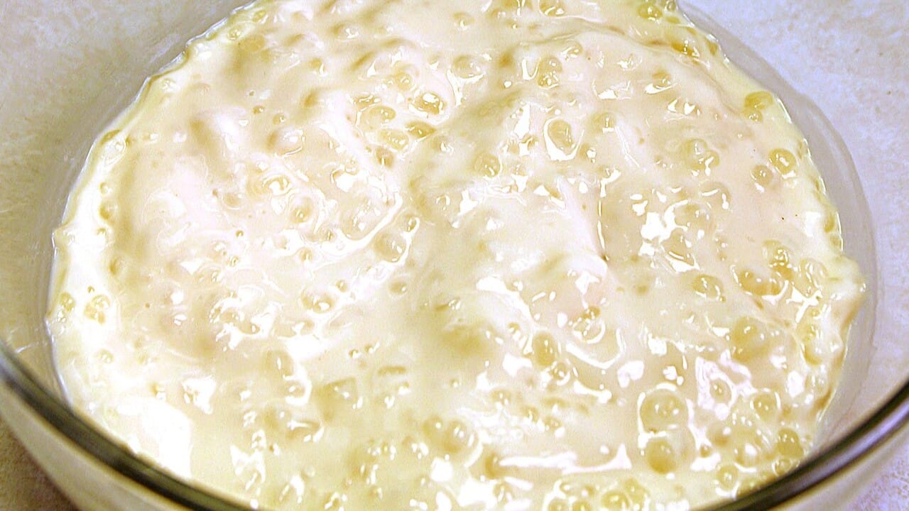 Классическая тапиока. ЗАПИОКА. National Tapioca Day. Thiakri.