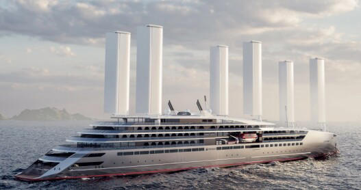 French cruise line Ponant has released images of a cruise ship prototype that would have zero greenhouse gas emissions, slated to launch by 2030.