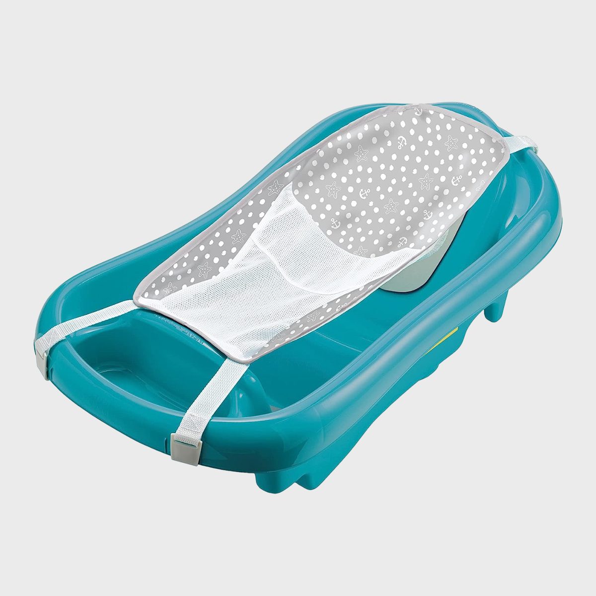 <p>Available in bright bubblegum pink, or teal, this budget-friendly <a href="https://www.amazon.com/First-Years-Comfort-Newborn-Toddler/dp/B000067EH7" rel="noopener noreferrer">baby tub</a> has all the bells and whistles of far more expensive models. It's an Amazon bestseller and a customer favorite, thanks to the included sling that makes bathing newborns and even the smallest babies a worry-free, easy experience.</p> <p>It also converts in a matter of moments to a perfect bathing bin for older babies and early toddlers. Fill this with cozy bath towels, washcloths, <a href="https://www.rd.com/article/antibacterial-soap-vs-regular-soap/">soaps</a>, lotions, and bath toys to make it one of those fun and useful group baby gifts.</p> <p class="listicle-page__cta-button-shop"><a class="shop-btn" href="https://www.amazon.com/First-Years-Comfort-Newborn-Toddler/dp/B000067EH7">Shop Now</a></p>