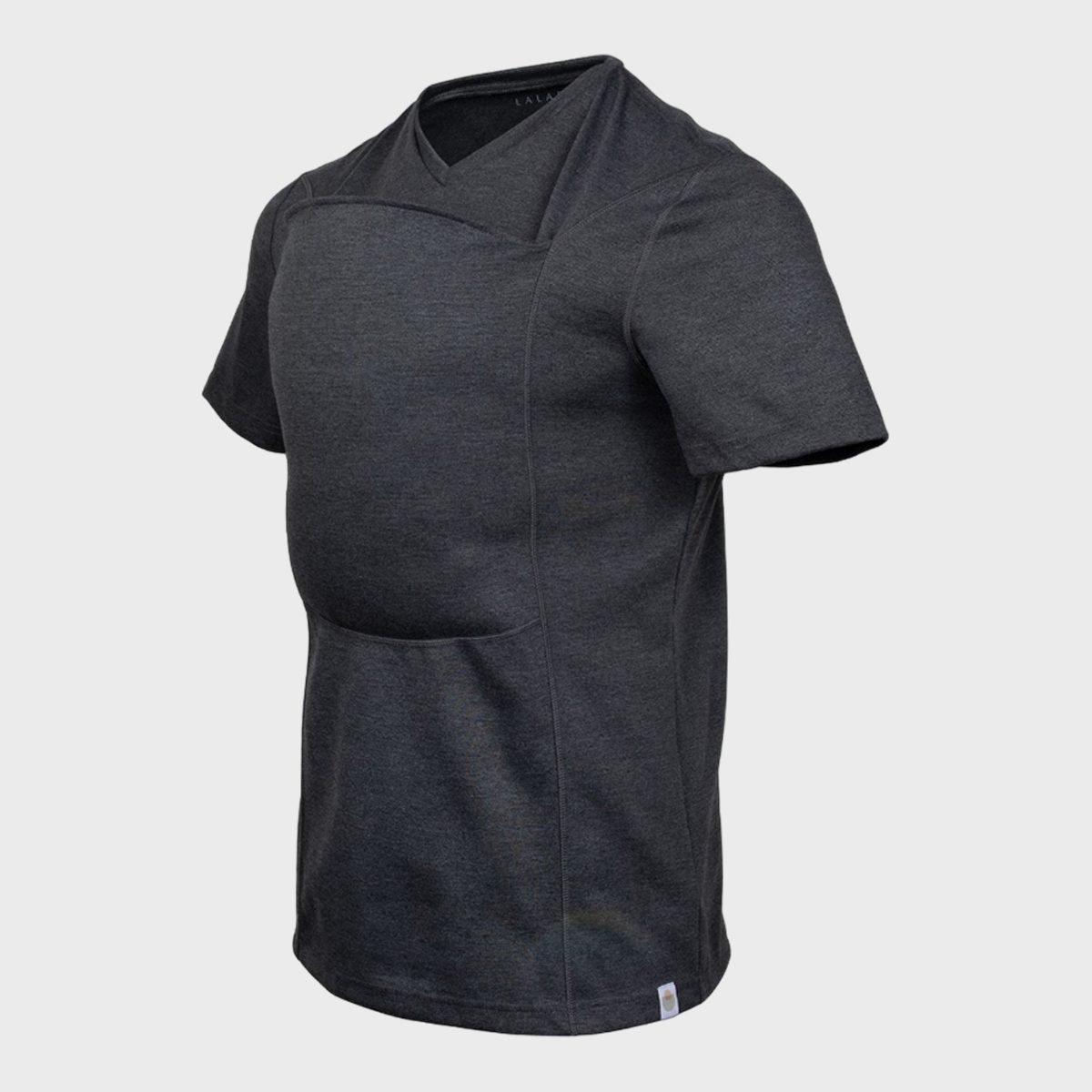 <p>This <a href="https://shop.lalabu.com/collections/dad-shirt" rel="noopener noreferrer">cozy shirt</a> was designed just for dads and couldn't be simpler to use. All he has to do is throw on his shirt and tuck the baby into the front pouch. No complicated wrapping, strapping or buckling.</p> <p>This shirt is available in sizes small all the way up to 2XL and holds babies up to 15 pounds. Pair it with the brand's <a href="https://shop.lalabu.com/collections/simple-wrap" rel="noopener noreferrer">simple wrap</a> for mom to make the perfect his and hers gift. The stretchy wrap is cozy, easy to slip on, and is worn with baby facing in or out.</p> <p class="listicle-page__cta-button-shop"><a class="shop-btn" href="https://shop.lalabu.com/collections/dad-shirt">Shop Now</a></p>
