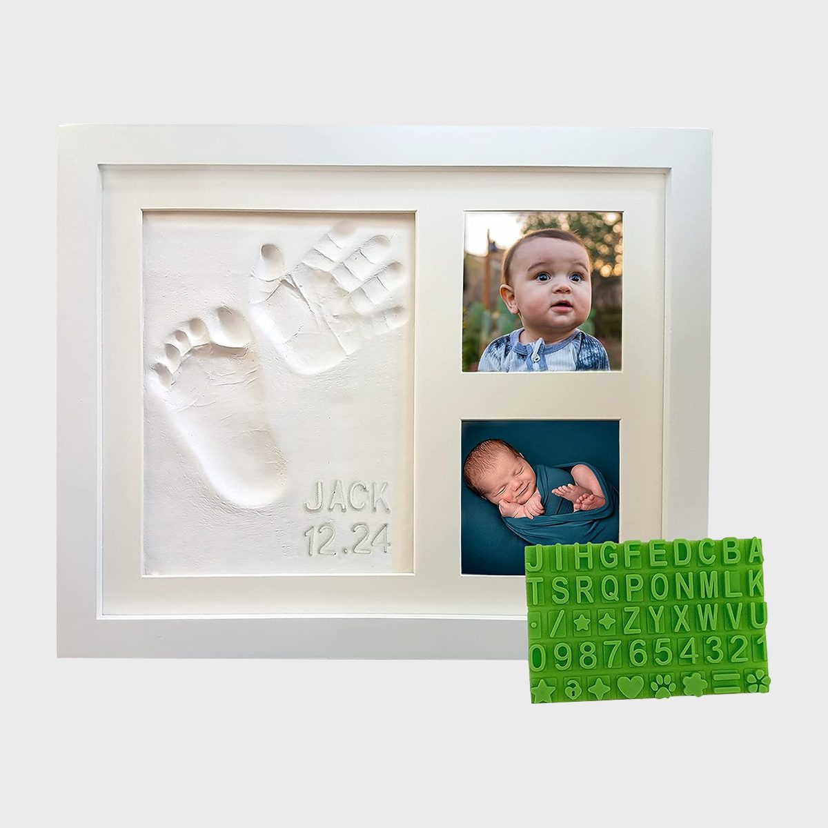 <p>Choosing baby gifts that require some work isn't always a bad thing. Let them capture the early days of parenting with this swoon-worthy <a href="https://www.amazon.com/dp/B071LML552/" rel="nofollow noopener noreferrer">hand and footprint keepsake</a> frame that boasts an extra two spots for the baby's first photos. And don't worry—it won't make a mess. The kit includes clay, a roller, double-sided tape, a stencil kit and more to make it a simple project for excited new parents.</p> <p class="listicle-page__cta-button-shop"><a class="shop-btn" href="https://www.amazon.com/dp/B071LML552/">Shop Now</a></p>  <h2>Creating your own baby registry</h2> <p>Are you the one who's expecting? Plenty of our curated baby gifts are also part of the <a href="https://www.amazon.com/baby-reg" rel="nofollow noopener noreferrer">Amazon Baby Registry</a>, which makes gift-giving and shipping a breeze. New parents love this registry's expansive selection of basics, bundles and design-forward products offered at every budget.</p> <p>Another huge perk? Even if an item you want isn't on Amazon, the company's universal registry allows you to add an item from any site to your Amazon registry. Group gifting, a 365-day return policy and a 10% completion discount (15% for Prime members) make Amazon's baby registry a smart option for parents to get just what they want.</p> <h2>How we chose the best baby gifts</h2> <p>From sweet matching outfits that make excellent <a href="https://www.rd.com/list/gifts-for-sister/" rel="noopener noreferrer">gifts for sisters</a> or sisters-in-law, to sentimental gifts for best friends getting ready to give birth, there is truly something for every type of new parent on our list. And it's all been vetted by parents, experts and thousands of five-star online reviewers.</p>