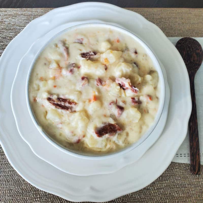 Crockpot Ham and Potato Soup Recipe
