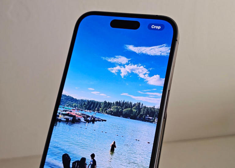 Cropping a photo or video is relatively simple on the iPhone -- but the process is getting easier thanks to iOS 17. Instead of going into edit mode, you can now simply zoom into a photo and then hit the new Crop button that appears to resize an image to exactly what you see on your screen.