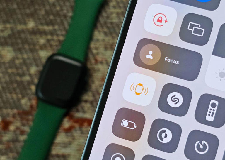 The Control Center on your iPhone is a hub where you can quickly take various actions with a single tap, like turning on your flashlight or enabling dark mode. With iOS 17, you'll now also be able to ping your Apple Watch.