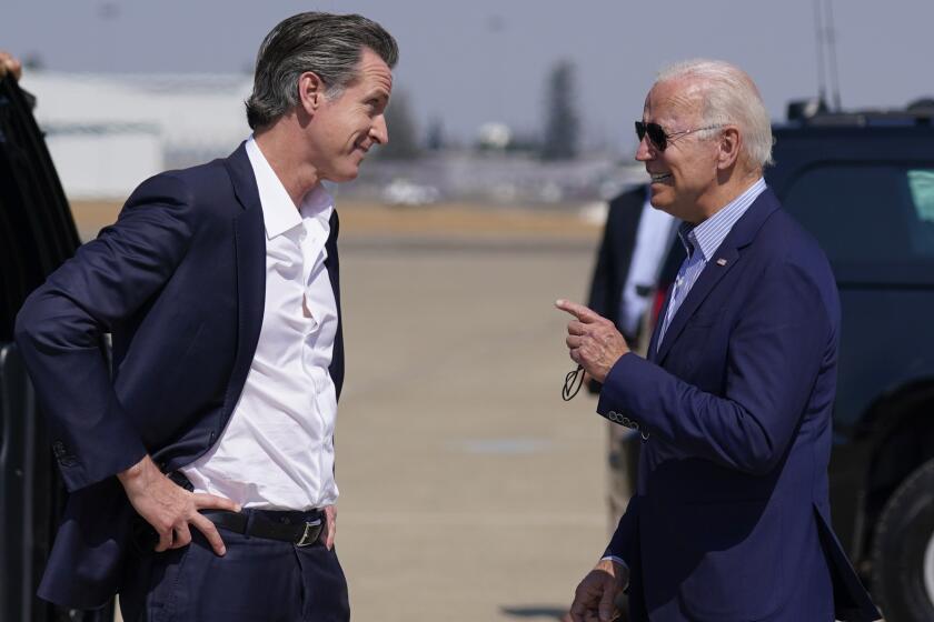 What Joe Biden's Decision Means For Gavin Newsom