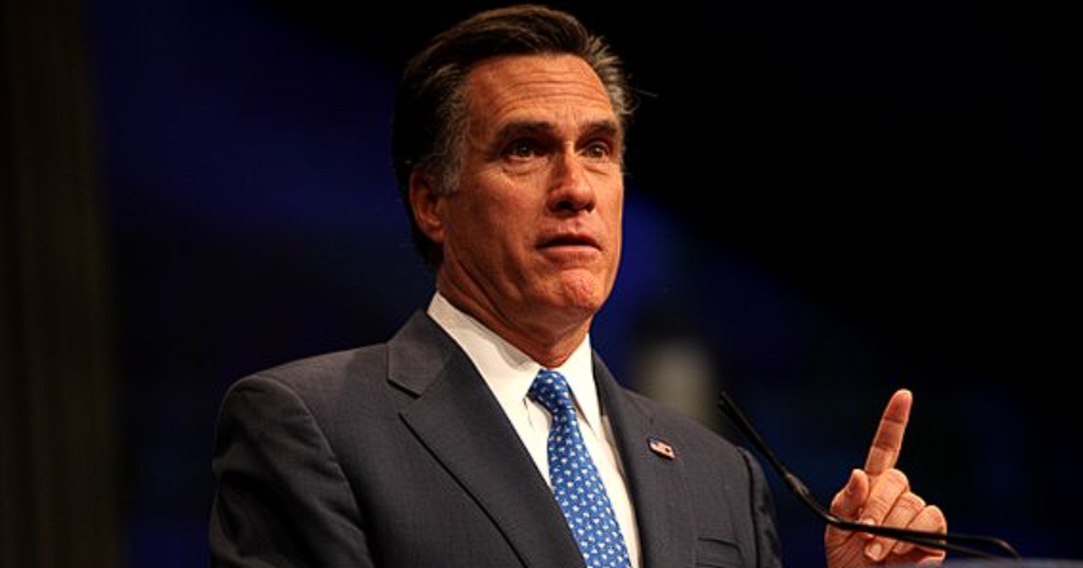 Romney Rejects Trump Over Biden For Future Leadership