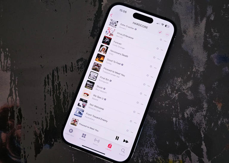 Instead of a jarring or silent jump from one song to another, you can now enable a cross-fade effect between songs in Apple Music on iOS 17. If you're on aux duty, this feature is a must-have.