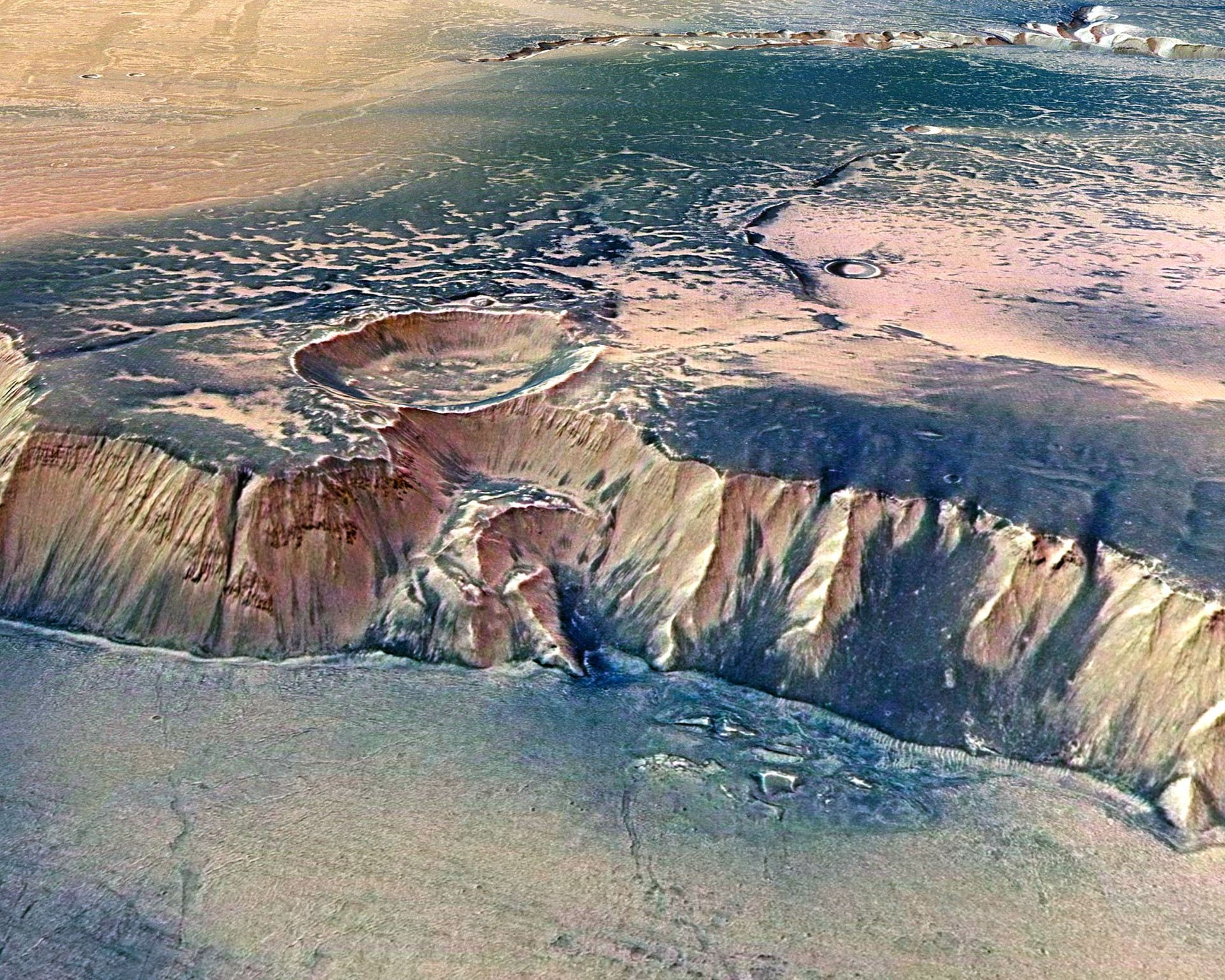 Echus Chasma, 2008