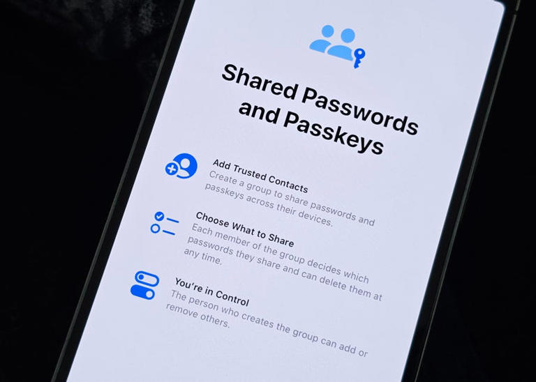If you're tired of copying and pasting passwords in your text messages to share with your loved ones, iOS 17 has a new feature that allows you to create a group to quickly share passwords and passkeys, across their devices.