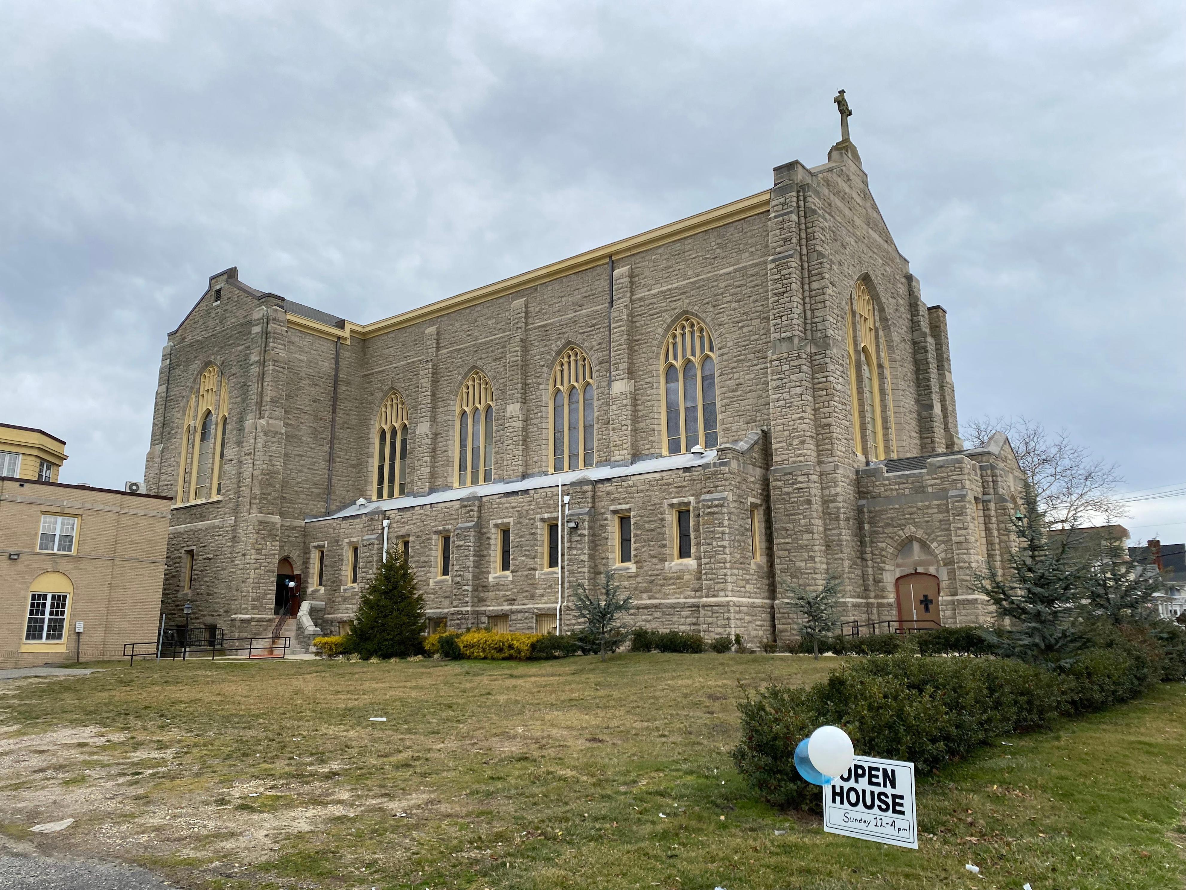 holy spirit church in asbury park could be saved as arts space next to 90 apartments