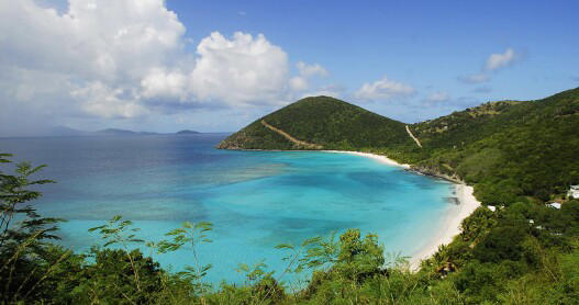 With its white sand and turquoise water, White Bay is the quintessential Caribbean beach.