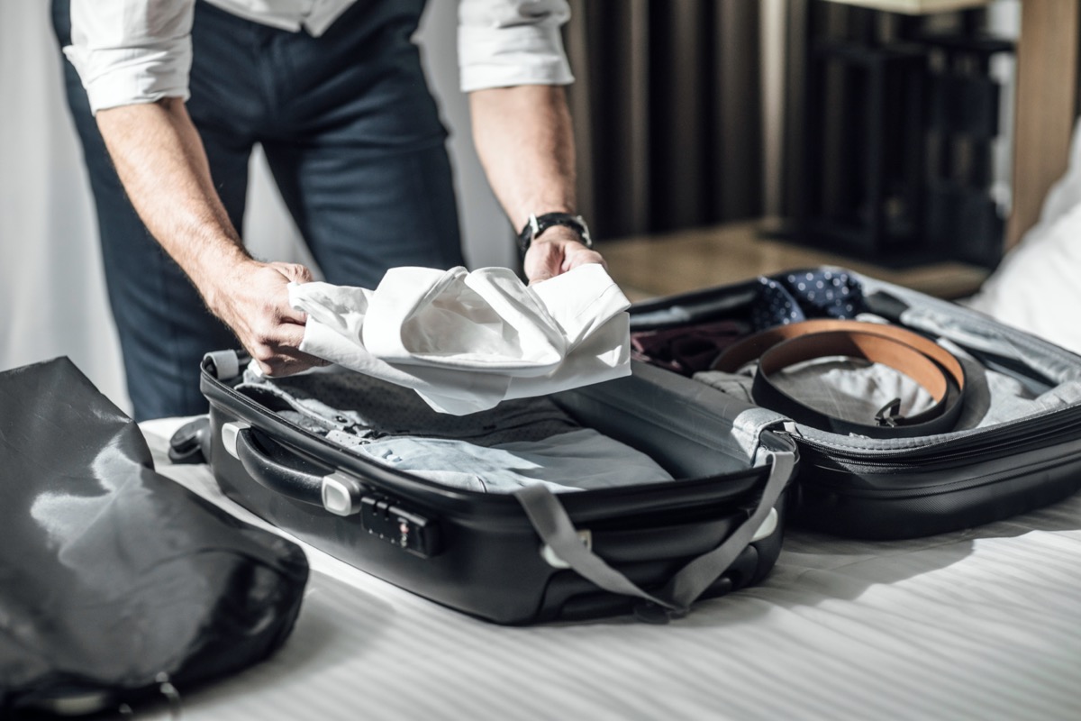 <p>This may seem self-explanatory, but the more you travel, the more you realize you don't always need everything you pack. Browse your itinerary and check the weather a week before you travel. Then make a list of essentials and outfits you can easily mix and match.</p><p>"Packing light is always a good idea to avoid last-minute, stressful stuffing situations," says <strong>Georgina Blasco</strong> of <a rel="noopener noreferrer external nofollow" href="http://freetour.com/">Freetour</a>.</p><p>She adds that this also ensures you'll have extra space to bring home keepsakes: "One of my favorite parts of taking a trip is buying souvenirs for my family and friends. That is what I take into account when packing."</p>