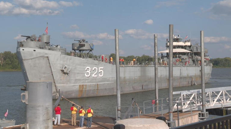 Step into history: World War II ship LST 325 docked for public tours in Hannibal