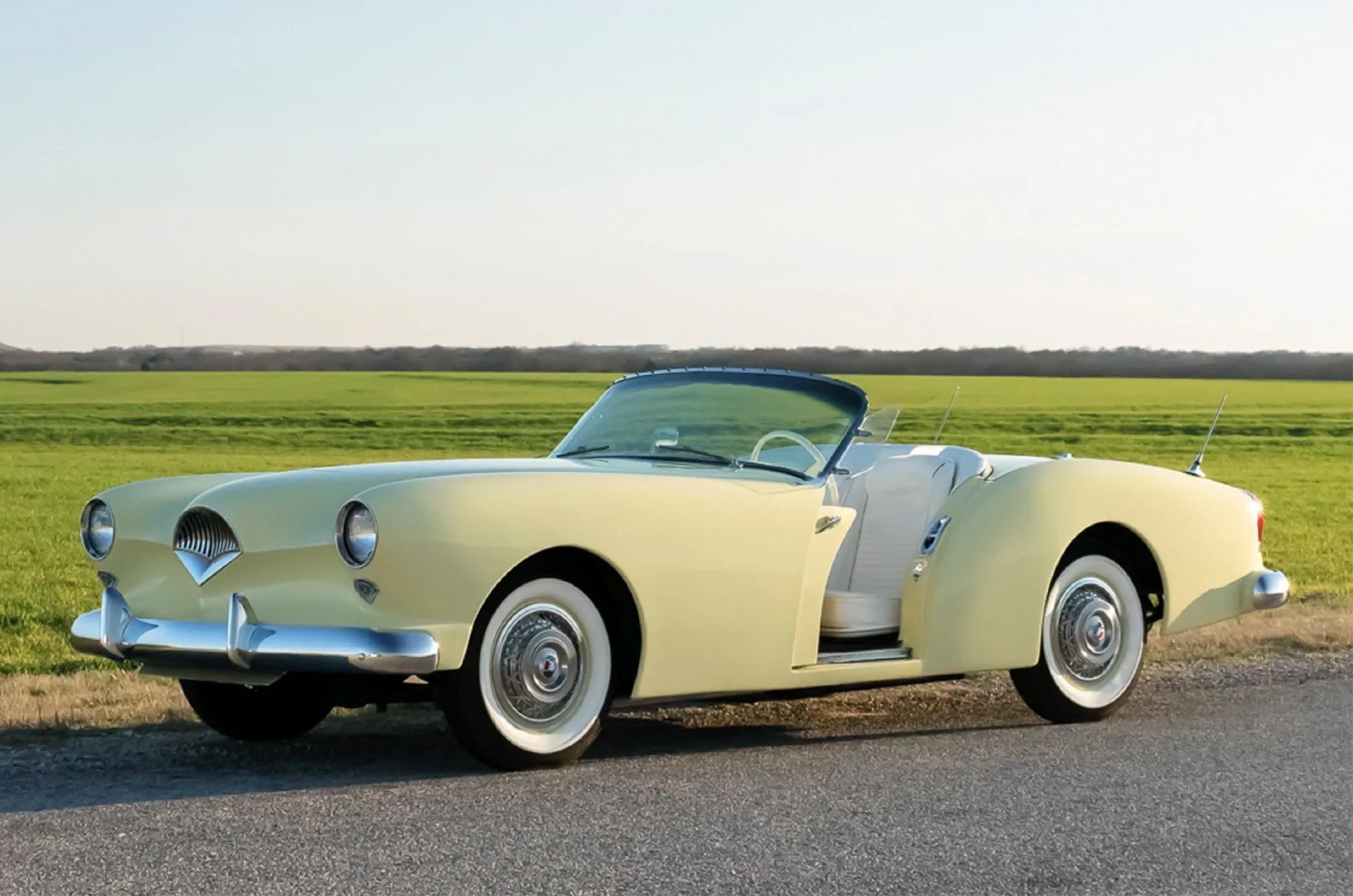 <p>Unlike some of the clunky sliding doors of this period, the Kaiser Darrin offered a sleek alternative to a standard hinged affair.</p>  <p>The fiberglass-bodied sports car had enough space built into the front fenders to hide the doors, while its occupants climbed in and out.</p>  <p>In the UK or Europe, it would be a challenge to find a car long enough to house a door behind the front wheel, however the American market was ideal for this.</p>  <p>Unfortunately, the Darrin’s sliding doors didn’t catch on – the idea relied on clean tracks and a well-maintained mechanism. Without this, owners would jump in and out over the doors, or leave them open all the time, even on the road.</p>