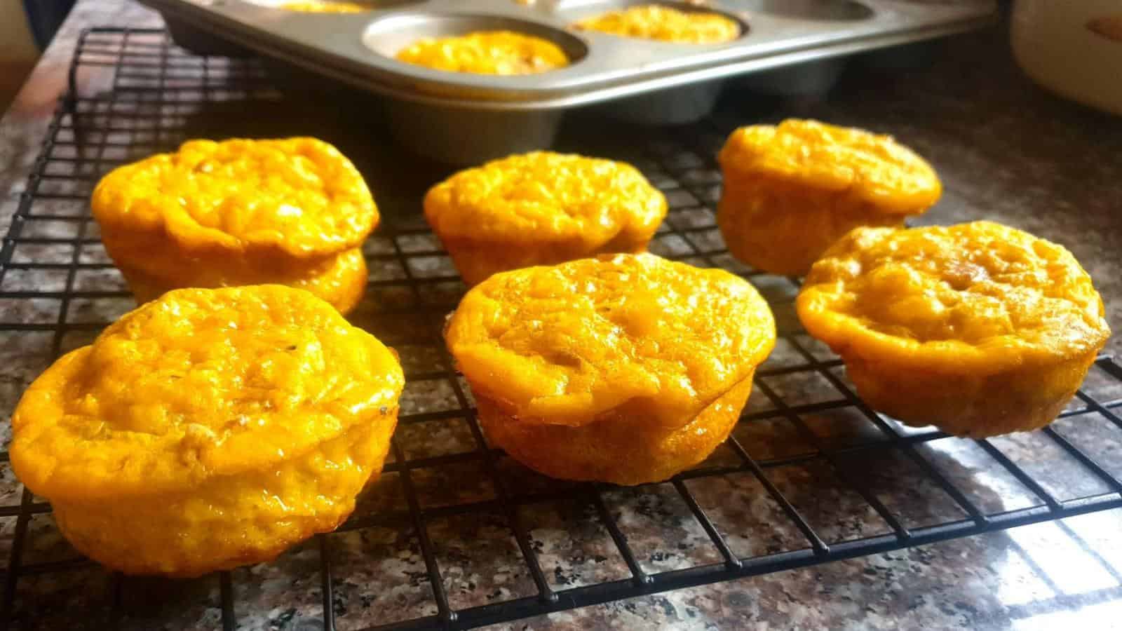 <p>Portable and protein-rich, these low-carb egg muffins are your ticket to a morning win. Pack them with your choice of veggies or meat. They’re like mini breakfast heroes, fighting off hunger till lunch.<br><strong>Get the Recipe: </strong><a href="https://www.primaledgehealth.com/carnivore-breakfast-muffins/?utm_source=msn&utm_medium=page&utm_campaign=msn">Easy Egg Muffins</a></p>