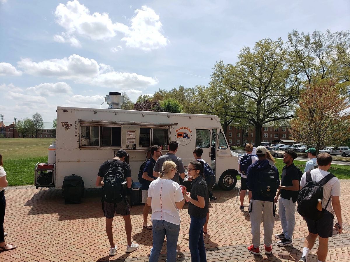 <p><a href="https://www.winstonfoodtruck.com/">Wutyasay</a> has been serving the Piedmont area of North Carolina since 2016, and you've got to try some of this truck's delicious comfort food. Bishop Roger Billingsley-Hayes runs the truck and spoke with Delish about his outlook on food and the truck's menu highlights. "As a pastor, my philosophy with food is that food is ministry, so we approach it from that standpoint," he said. </p><p>His mouth-watering recipes have delighted tons of customers, and their GG (Grab & Go) Burger won the #1 Must-Try Food award at the <a href="https://carolinaclassicfair.com/">Carolina Classic Fair</a> in 2018. A genius spin on a burger, Billingsley-Hayes makes it combines, "ground chuck with sautéed onions, spicy sauce, Monterey Jack cheddar cheese, all blended together and rolled into a vegan wrap. We deep fry it, and I make a special dipping sauce on it and it comes on a bed of fries."</p>