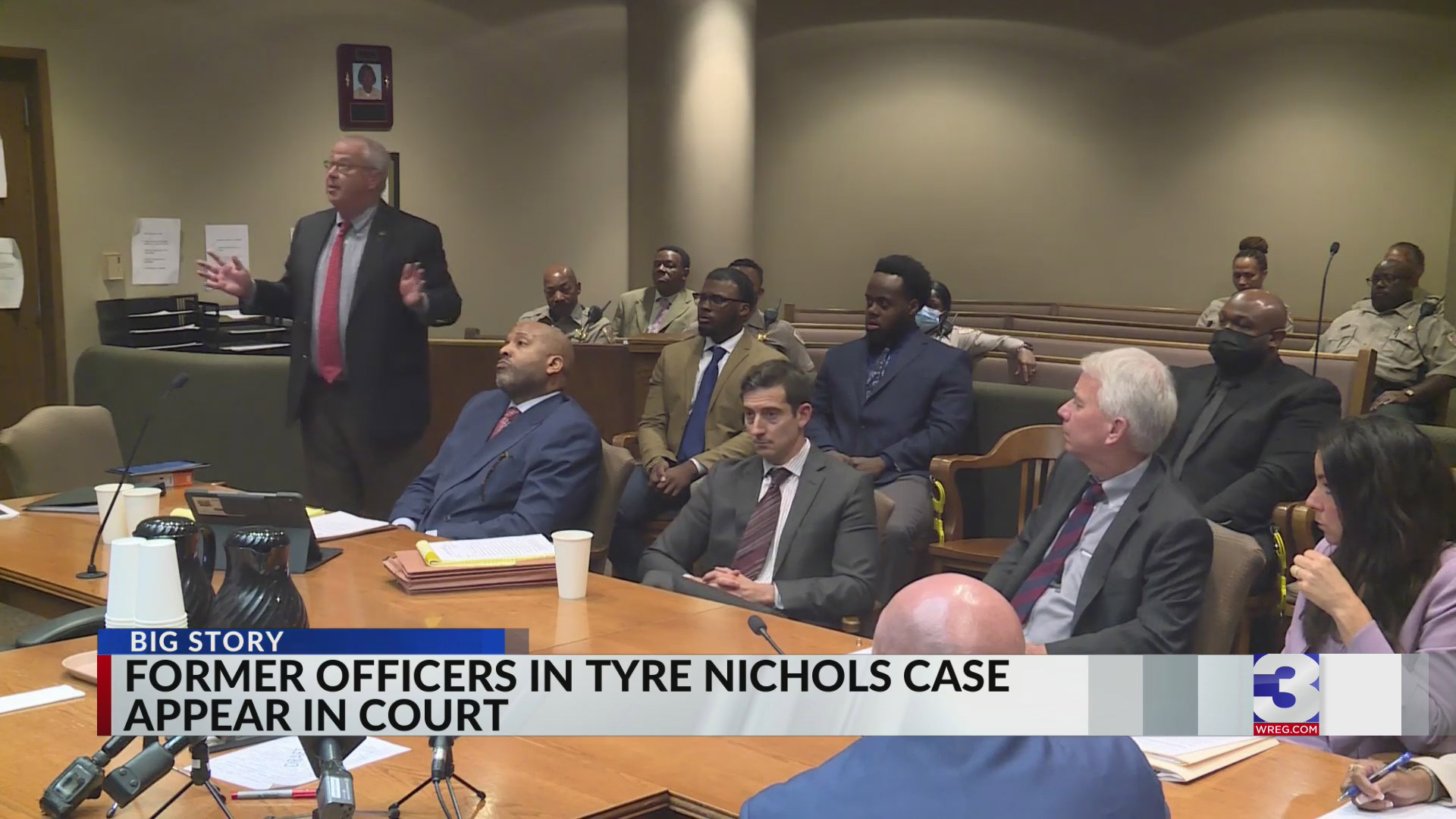 Former officers in Tyre Nichols case appear in court