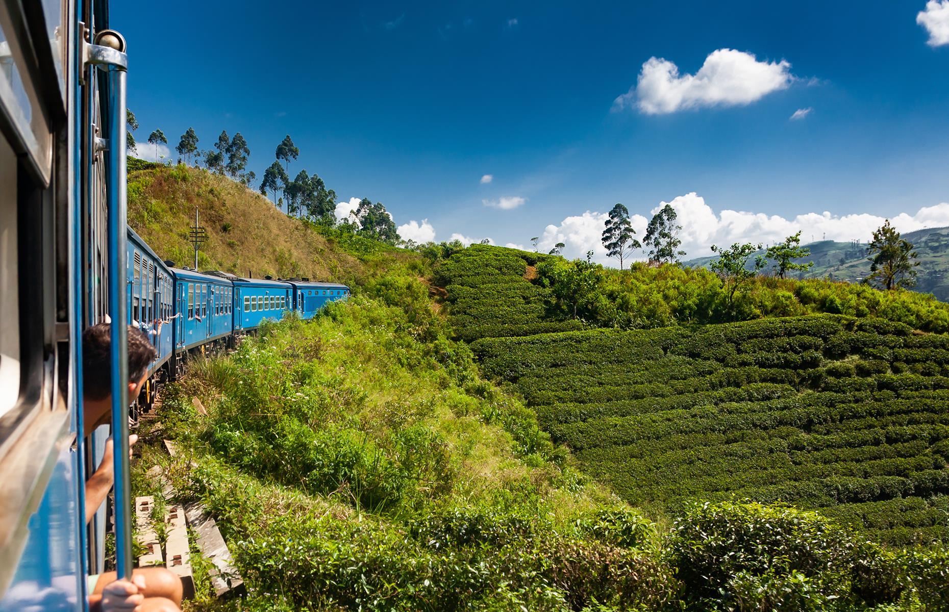 Built by the British in the late 1800s, Sri Lanka's rail system was originally used to transport tea and coffee for export so it's no surprise that this seven-hour trip takes passengers through stunning tea plantations, remote villages, lush green hills and tumbling waterfalls. If travelling from Kandy, know that the better views are from the seats on the right.