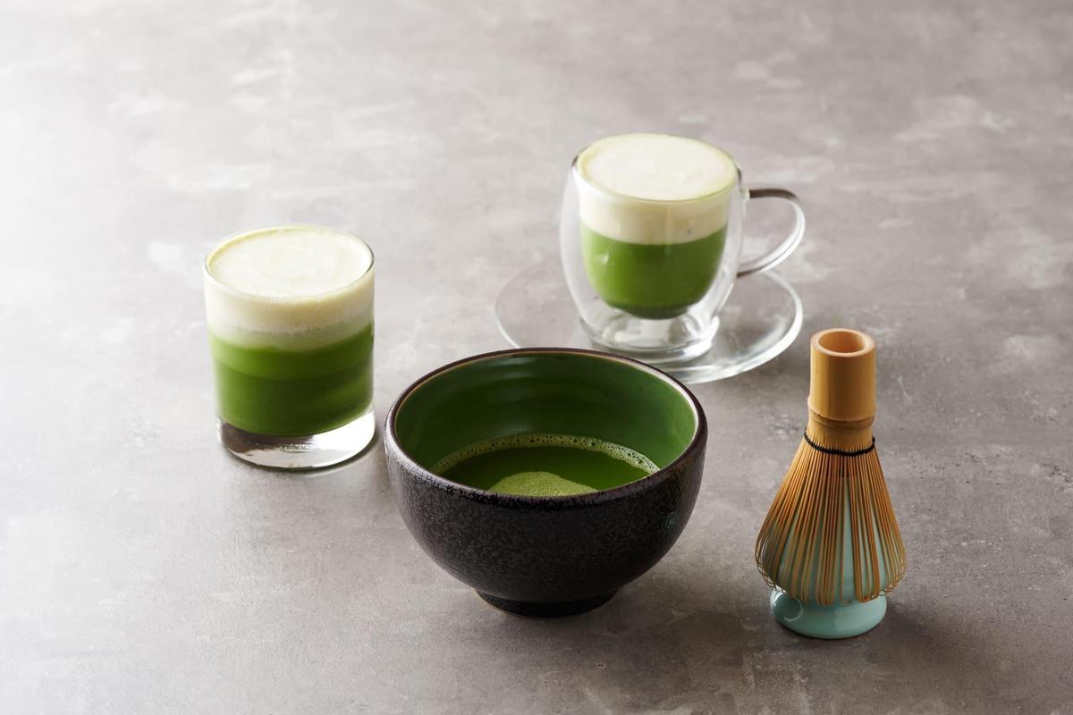 多款抹茶飲品皆選用來自日本的抹茶粉，微微苦味帶著深厚茶韻。（頑味國際餐飲提供）