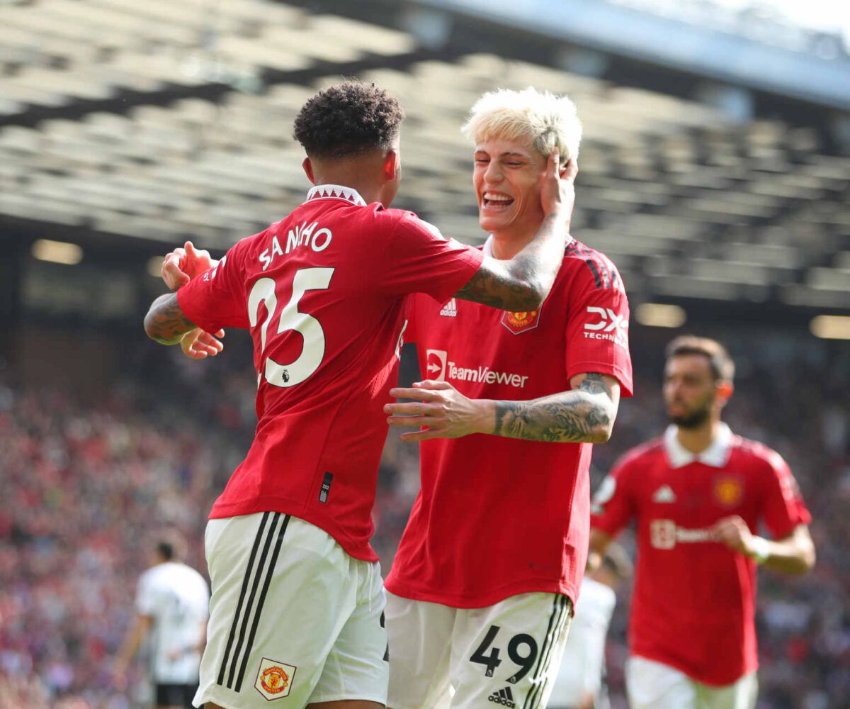 Manchester United History Made By Garnacho And Bruno Fernandes