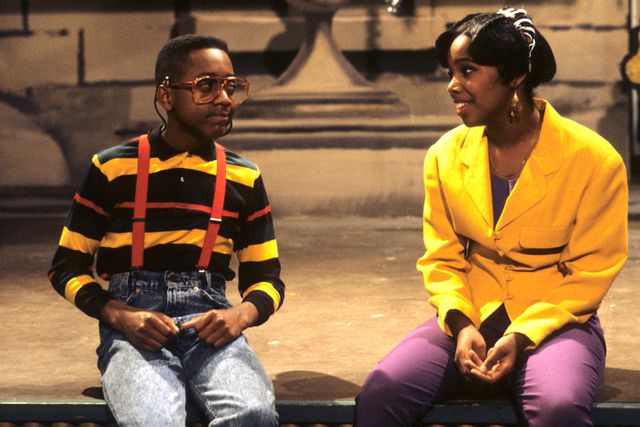 <a>ABC Photo Archives/Disney General Entertainment Content via Getty Jaleel White and Kellie Williams on Family Matters.</a>