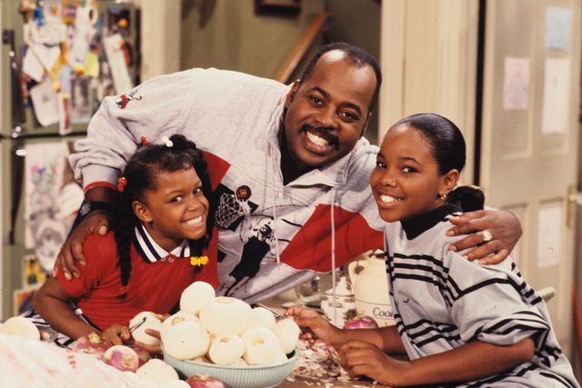 <a>ABC Photo Archives/Disney General Entertainment Content via Getty Jaimee Foxworth, Reginald VelJohnson and Kellie Williams on Family Matters.</a>