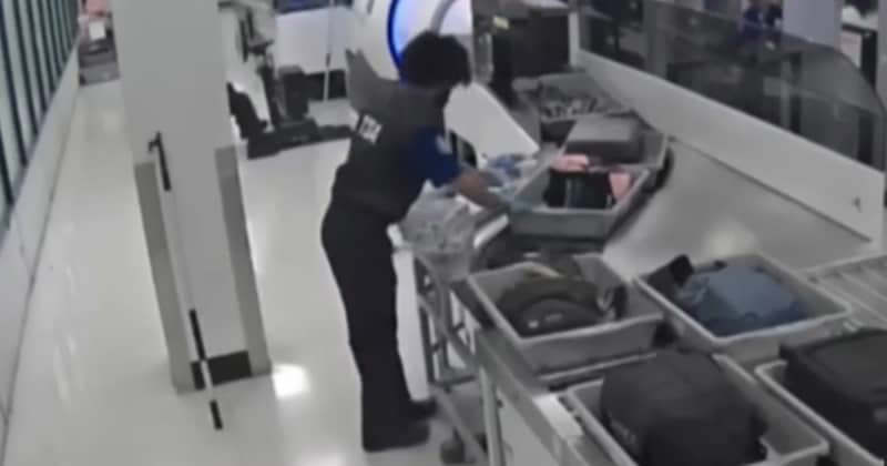 Watch Tsa Agents Arrested After Video Shows Alleged Theft Scheme Operating Right In Front Of