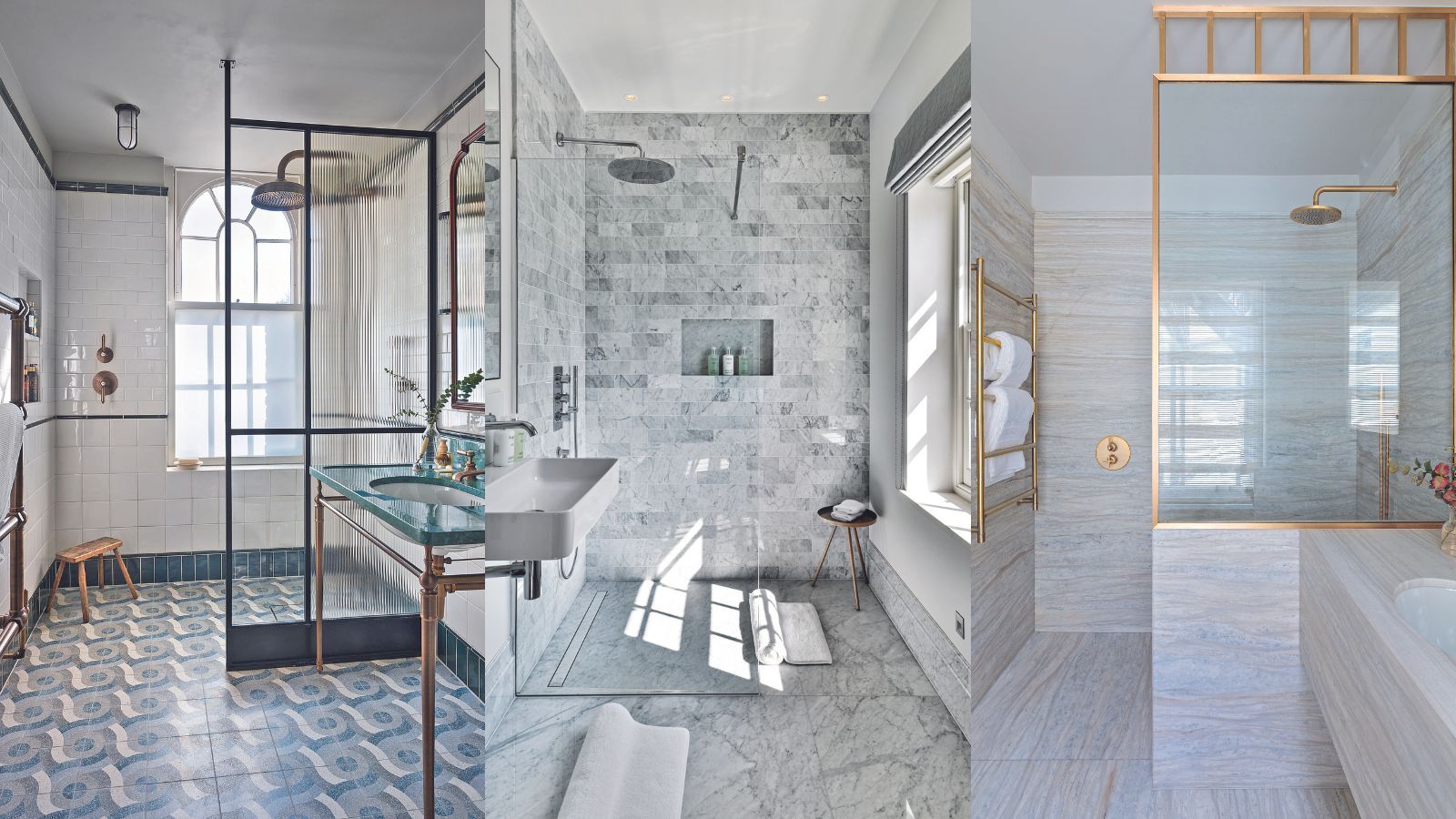 Walk-in shower ideas – design tricks to create a luxury feel