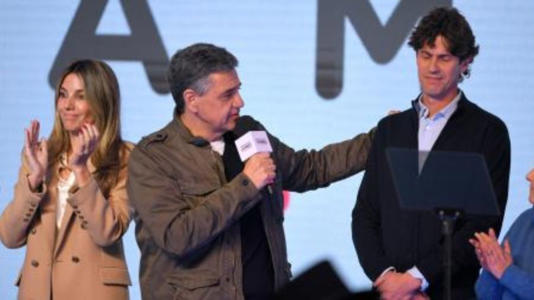 Jorge Macri resultó vencedor de la interna de JxC en la Ciudad.