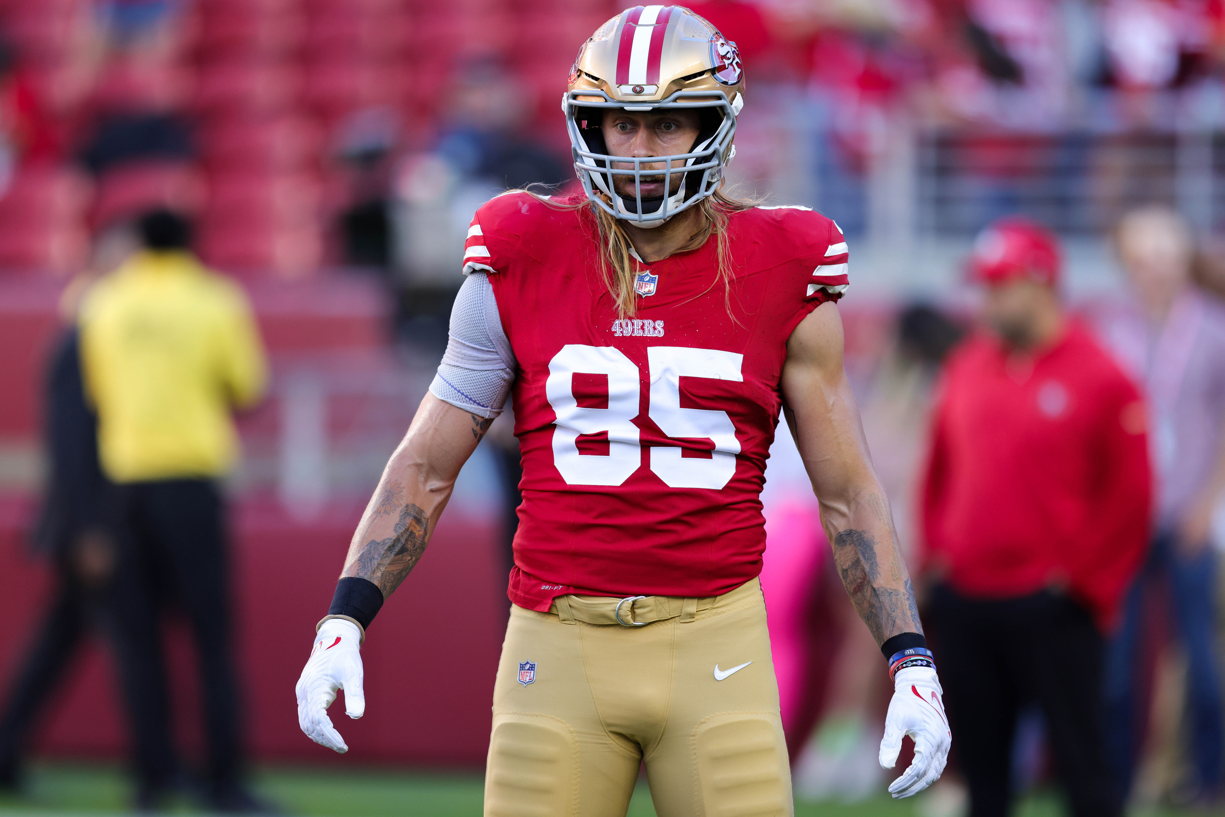 TE George Kittle sets 49ers record vs. Rams
