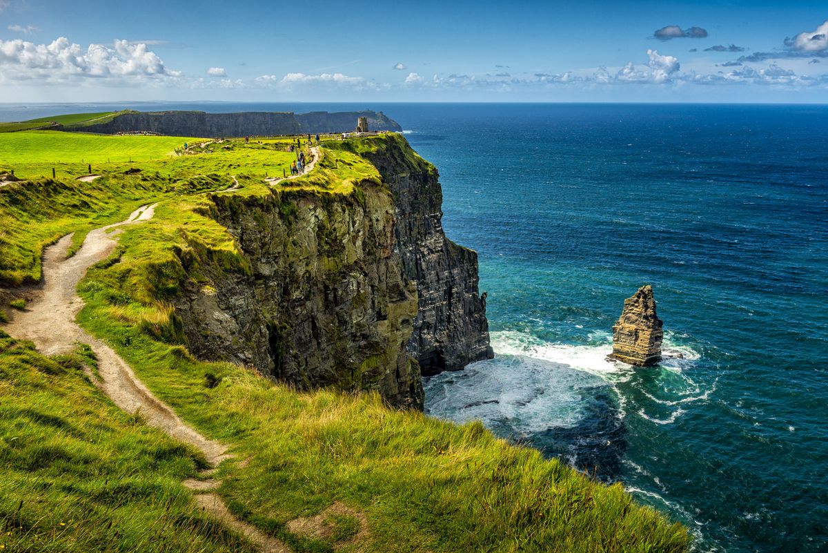 <p>It's hard to beat the beauty of Ireland. Go see the Blarney Stone in Cork, have a pint in Dublin or visit a haunted castle in Offaly. The U.S. government notes that the country has a "low rate of violent crime."</p><p><a class="body-btn-link" href="https://go.redirectingat.com?id=74968X1553576&url=https%3A%2F%2Fwww.tripadvisor.com%2FTourism-g186591-Ireland-Vacations.html&sref=https%3A%2F%2Fwww.goodhousekeeping.com%2Flife%2Ftravel%2Fg44307593%2Fsolo-travel-for-women%2F">Shop Now</a></p>