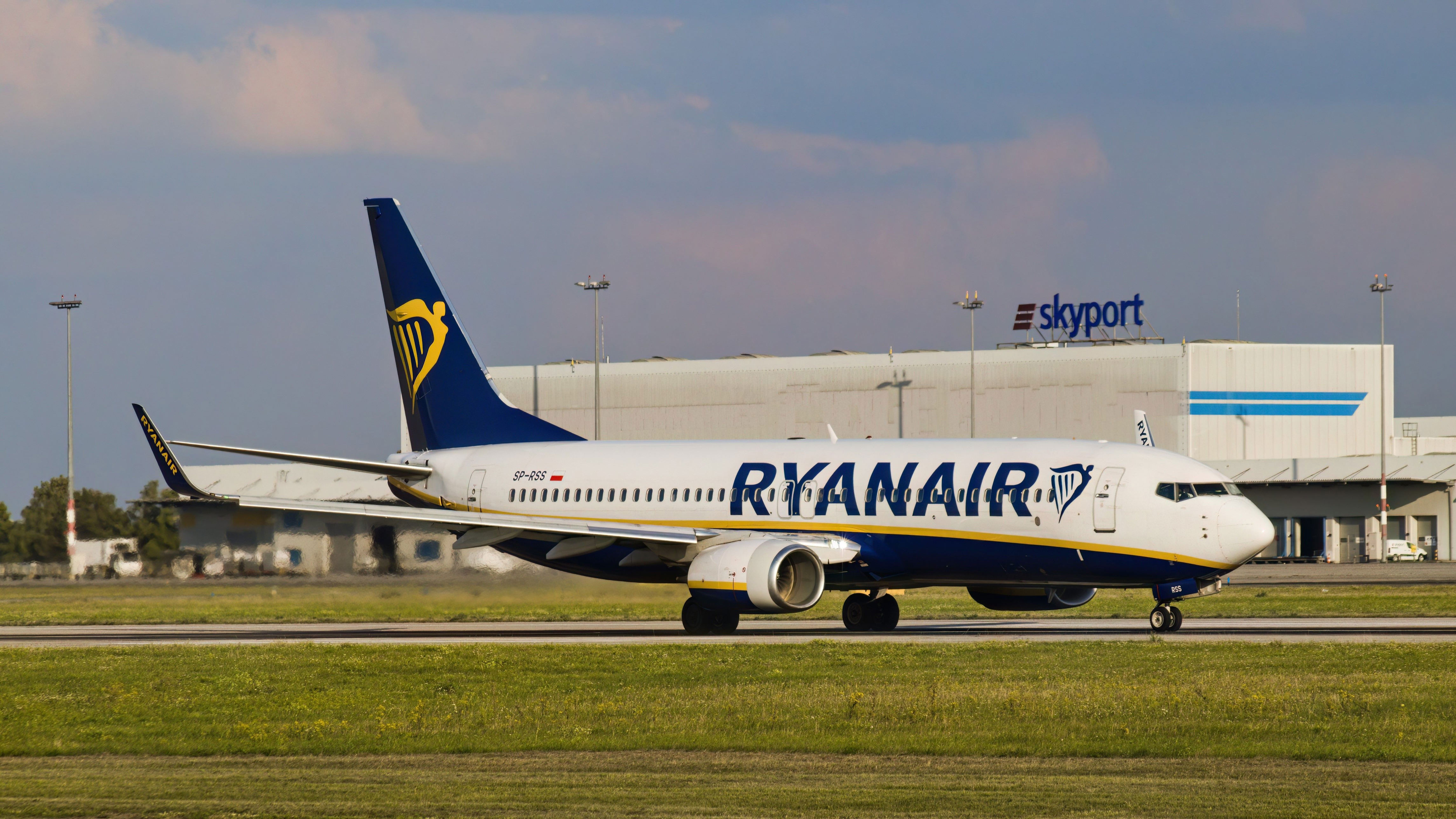 how has ryanair's livery evolved over the years?