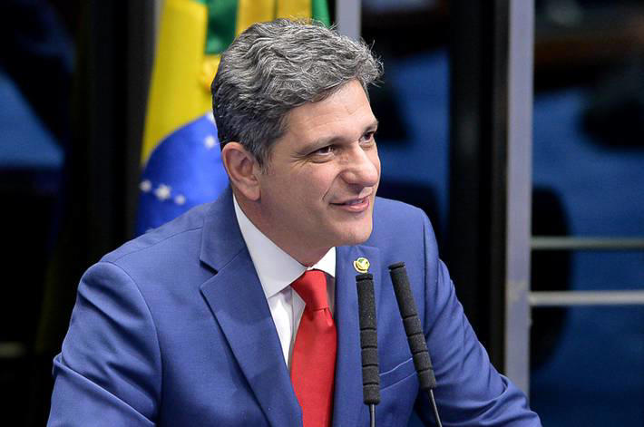 O senador Rogério Carvalho (PT-SE) foi eleito como primeiro-secretário da Mesa do Senado em fevereiro de 2023 Foto: Alessandro Dantas/PT no Senado