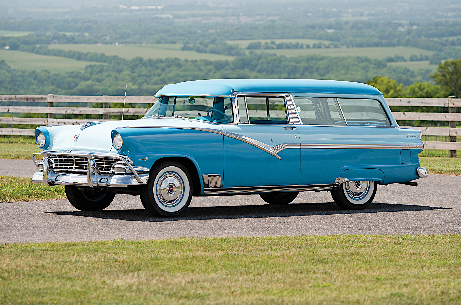 Ford Fairlane 1955 Police