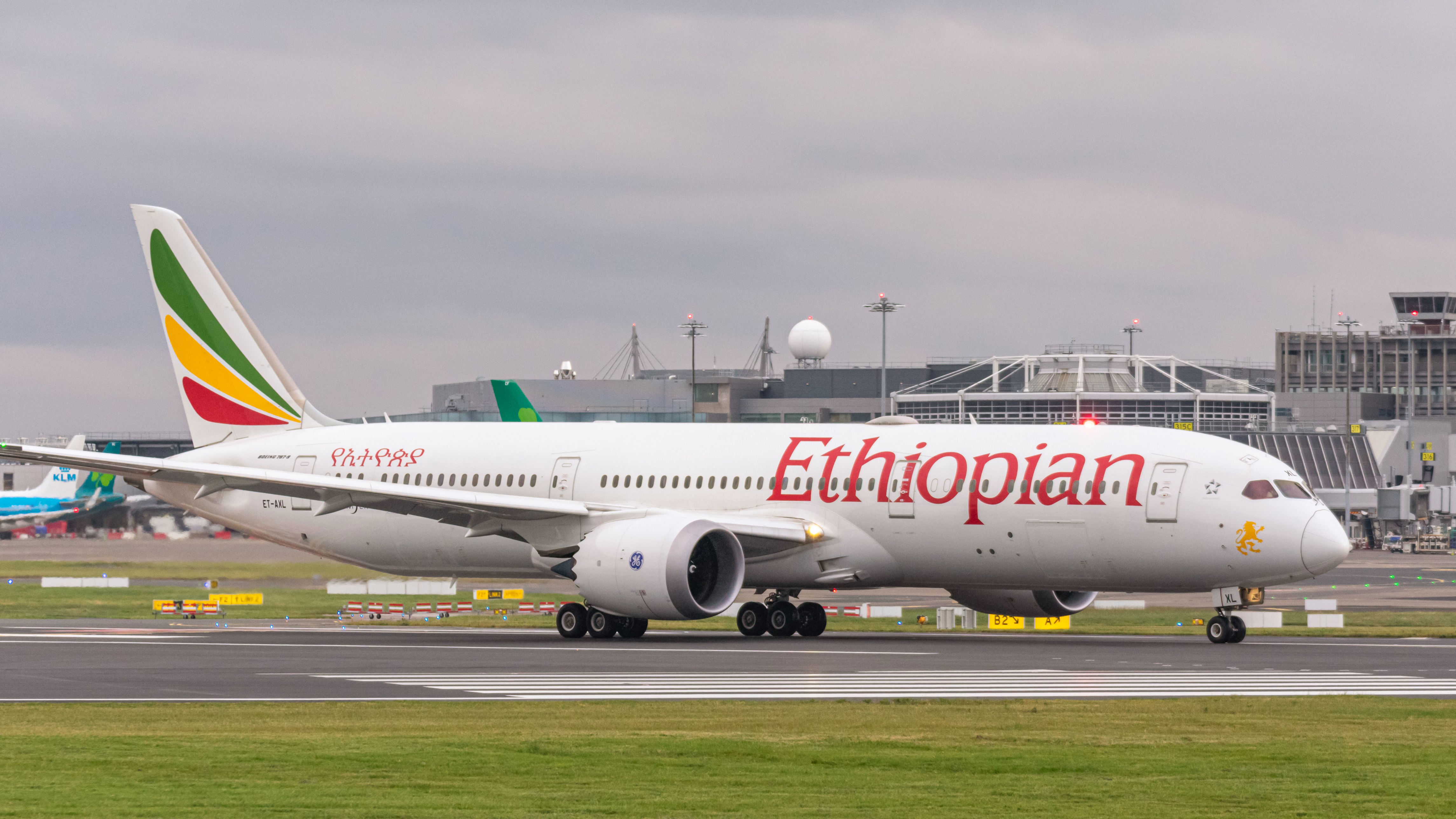 ethiopian swaps dublin for rome for north american route technical stops