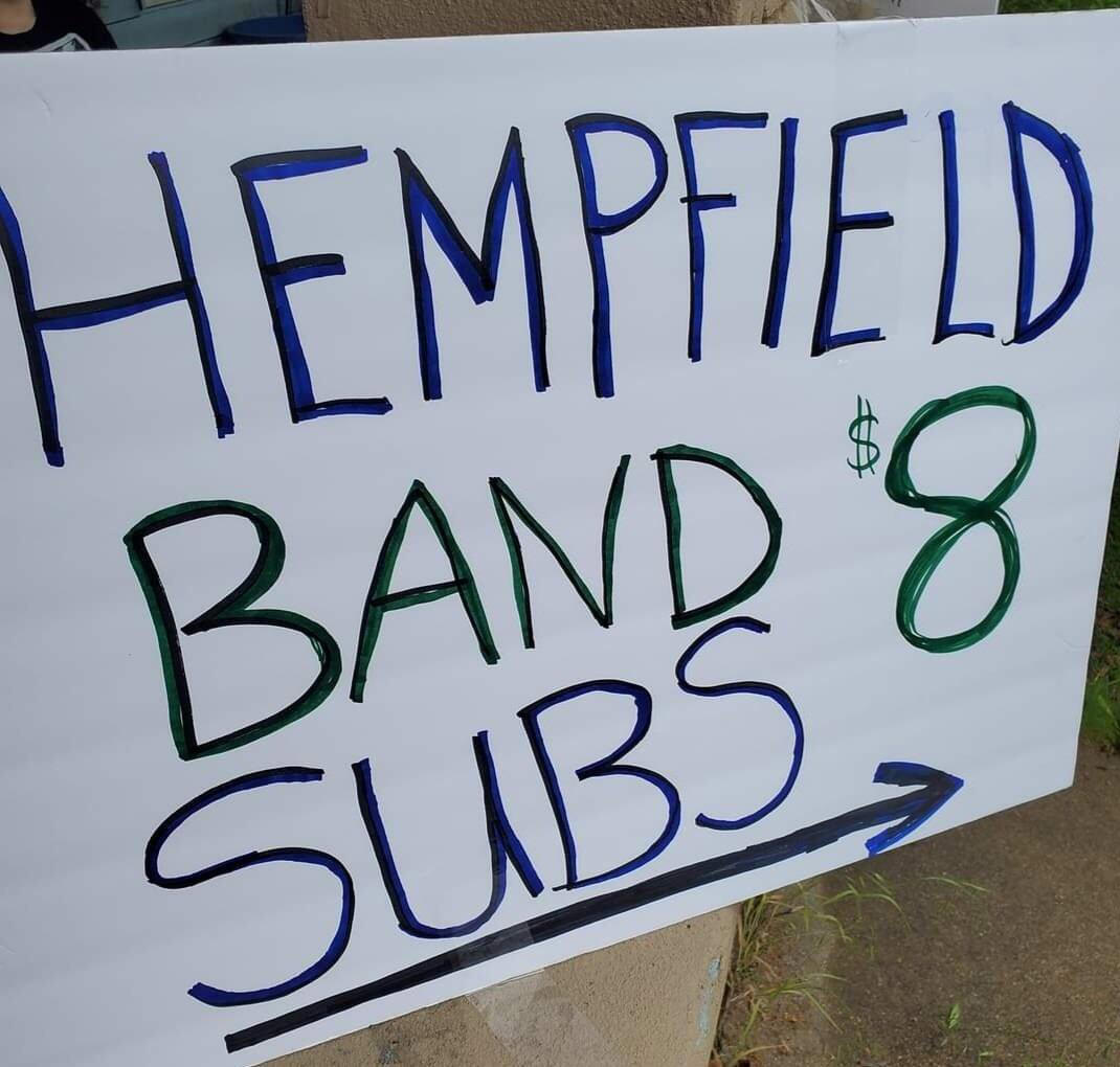 Last call for ordering Hempfield Band Subs for this Saturday, September