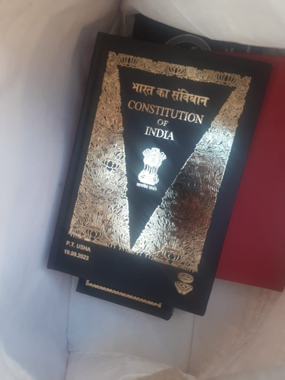 constitution copy, commemorative coin: what mps will get on day 1 at new parliament building