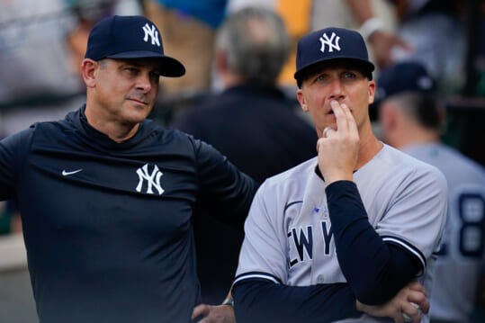yankees are seeing better play from scuffling utilityman, but what does it mean for 2024?