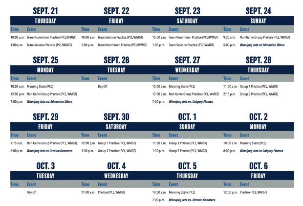 jets release training camp roster and schedule