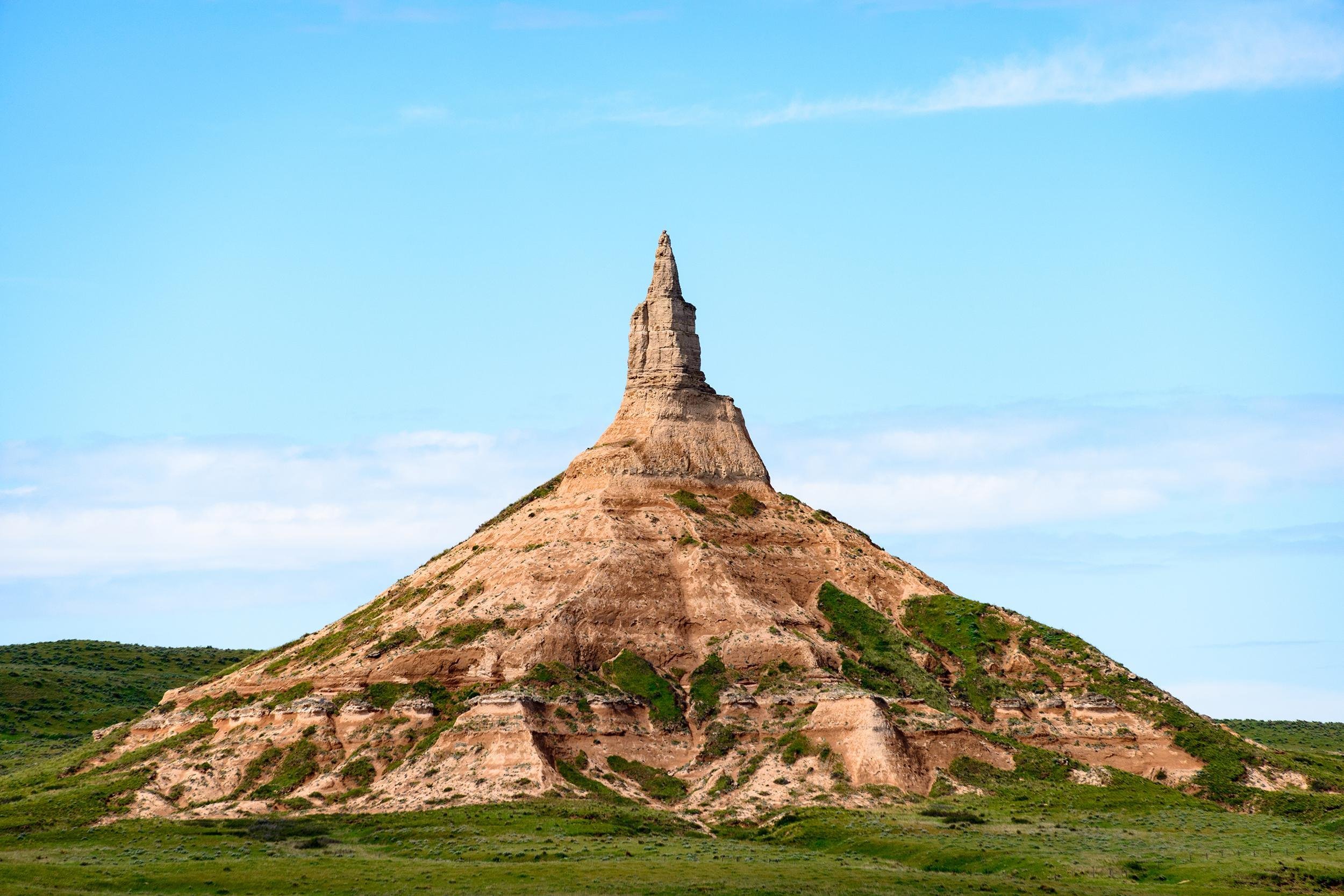 <p>Nebraska may not evoke thrills or visions of the perfect photo, but there is at least one awe-inspiring place for a selfie in the Cornhusker State. Chimney Rock National Historic Site in Bayard is a beautiful, soaring rock formation. Before snapping a smartphone photo, think of the reactions of early pioneers who passed by Chimney Rock heading west on the Oregon Trail.</p>