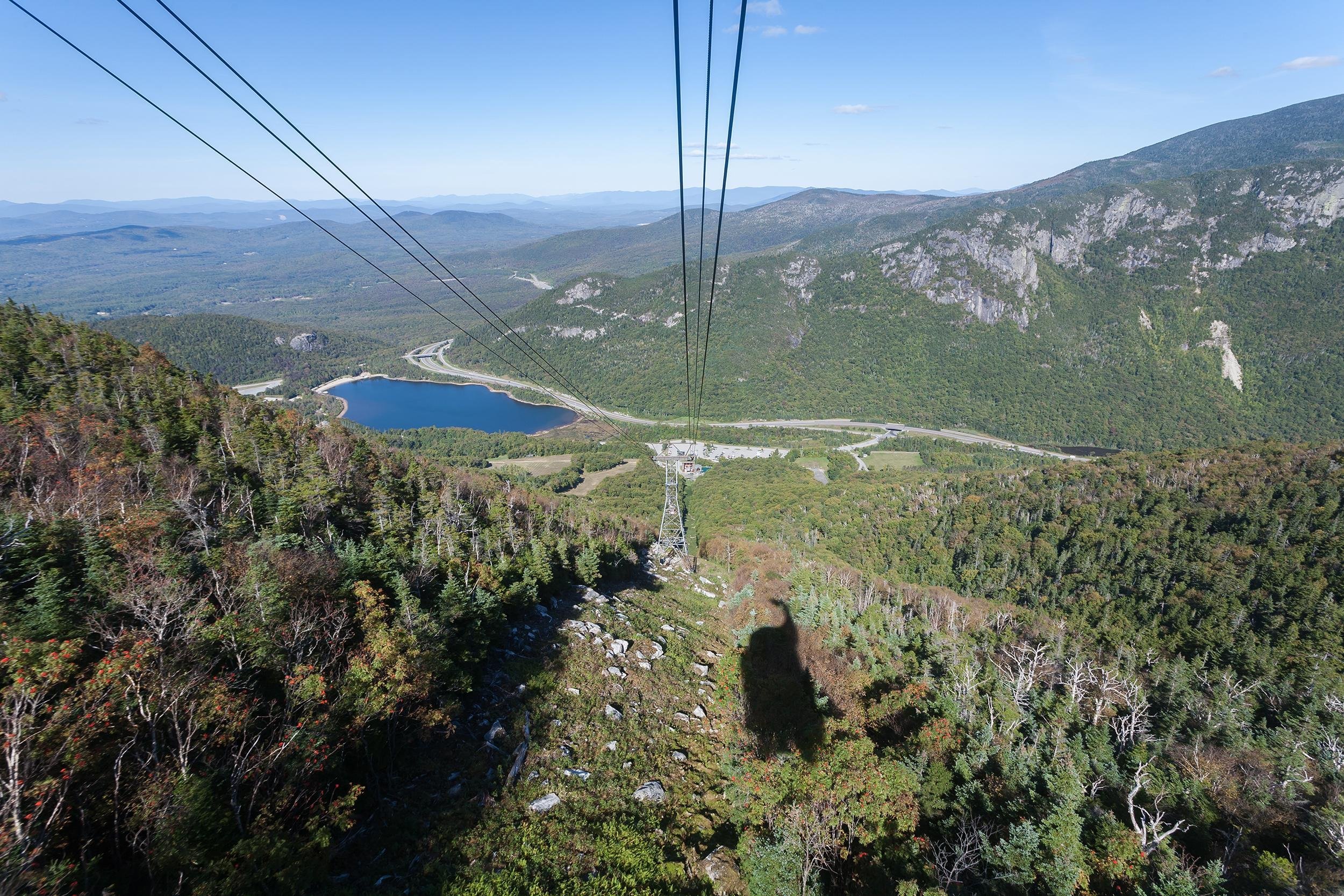<p>In New Hampshire, hop on the Cannon Mountain Aerial Tramway to ride more than 4,000 feet up and take selfies along the way. Or wait till you reach the mountaintop, where the views extend to four states and Canada.</p>