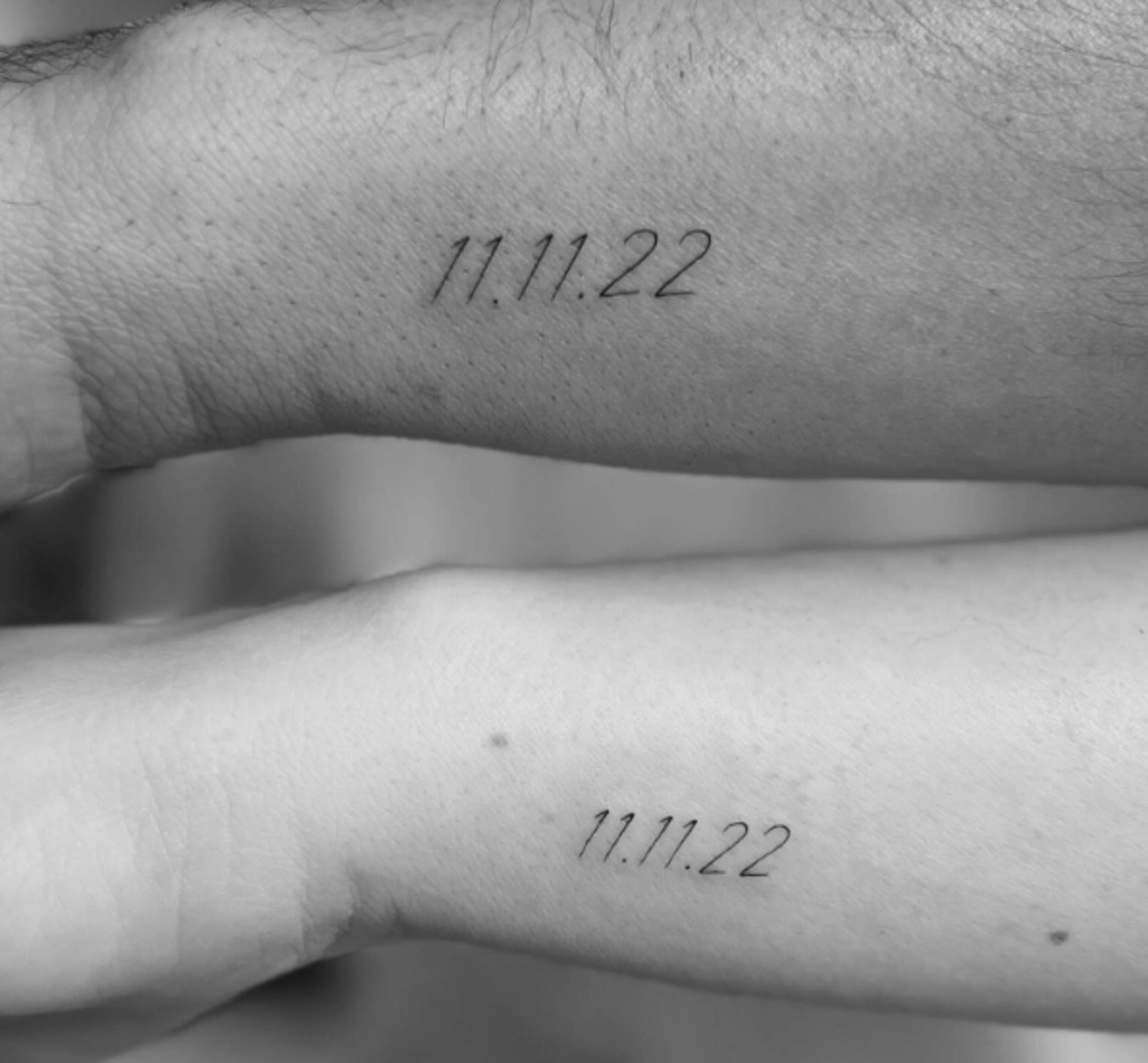 20 celebrity couples with matching tattoos