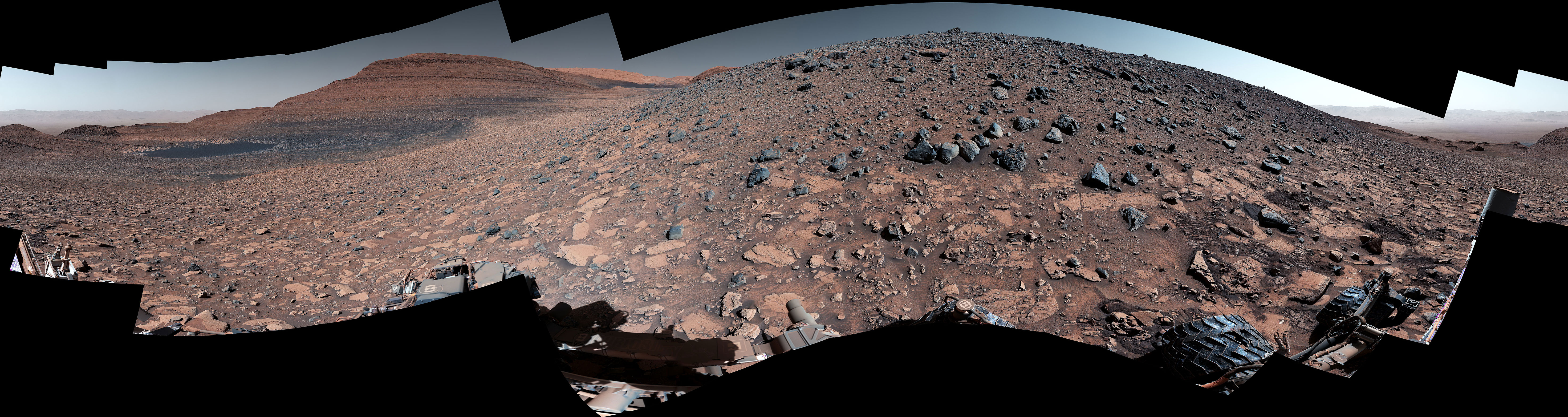 nasa mars rover reveals debris left by a powerful ancient river