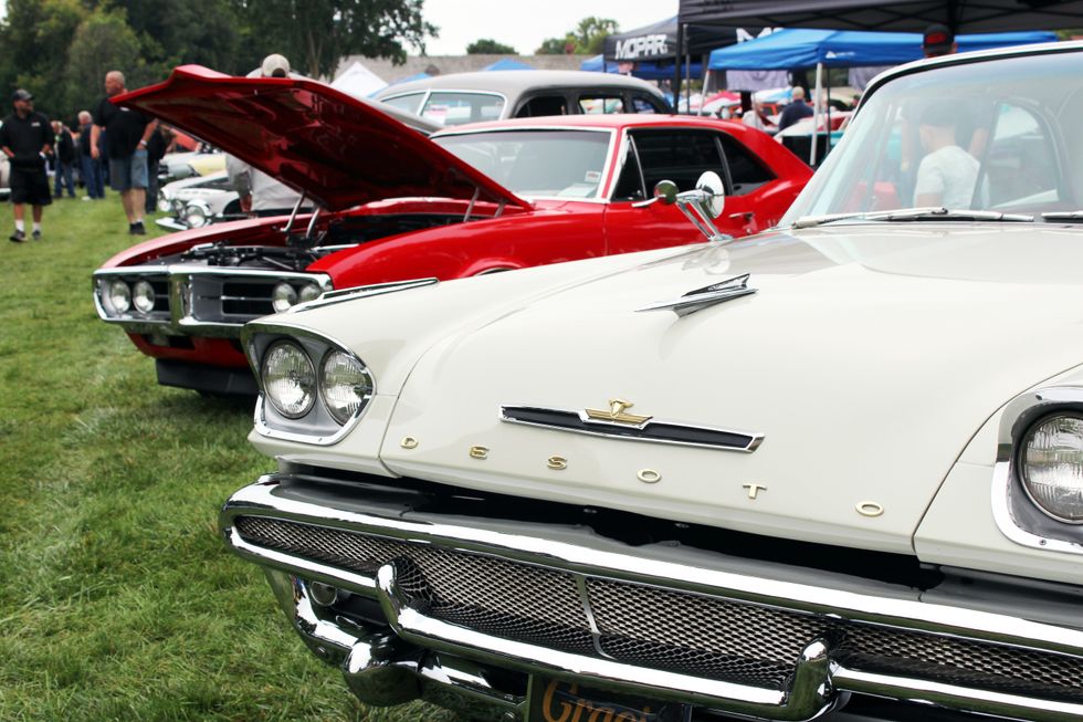 classic cars and old bavaria at 40th annual frankenmuth autofest
