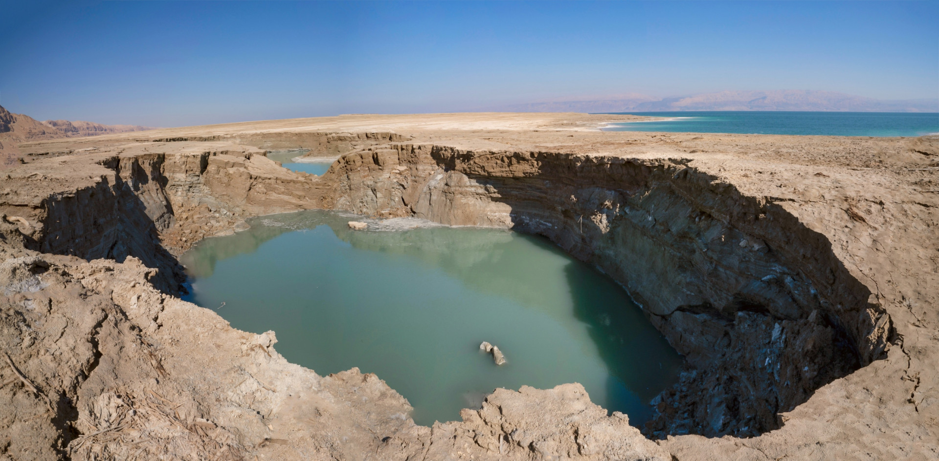 <p>The Dead Sea has a salinity of 34%. To put that percentage into perspective, Earth's oceans have an average salinity of 3.5%. The Dead Sea is therefore around 9.6 times as salty as any ocean.</p><p><a href="https://www.msn.com/en-us/community/channel/vid-7xx8mnucu55yw63we9va2gwr7uihbxwc68fxqp25x6tg4ftibpra?cvid=94631541bc0f4f89bfd59158d696ad7e">Follow us and access great exclusive content every day</a></p>