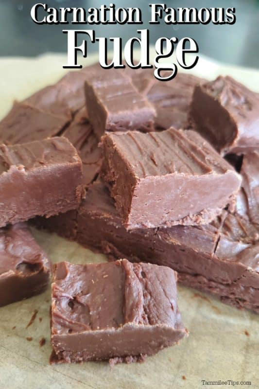 Famous Carnation Fudge Recipe